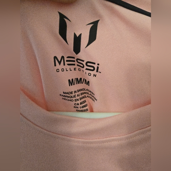 Lionel Messi #10 Miami Pink International Jersey Mens Medium Soccer Futbol - Picture 3 of 6